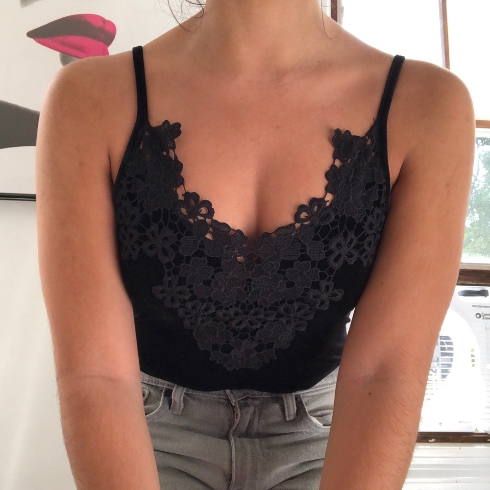 Black Velvet One-Piece